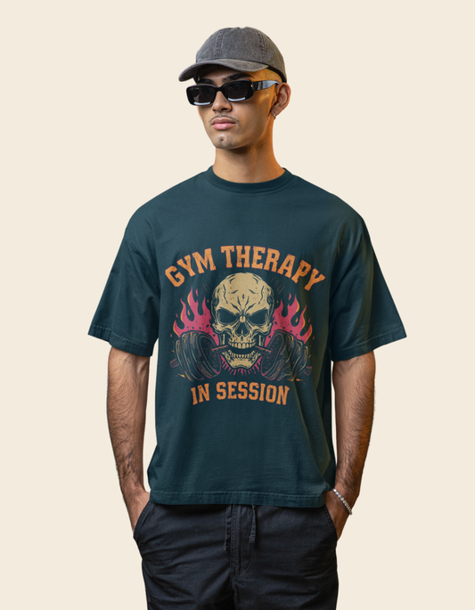 Halloween Gym Unisex Oversized Classic T-Shirt