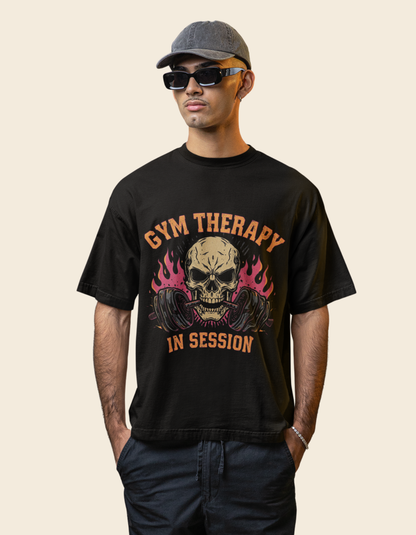 Halloween Gym Unisex Oversized Classic T-Shirt