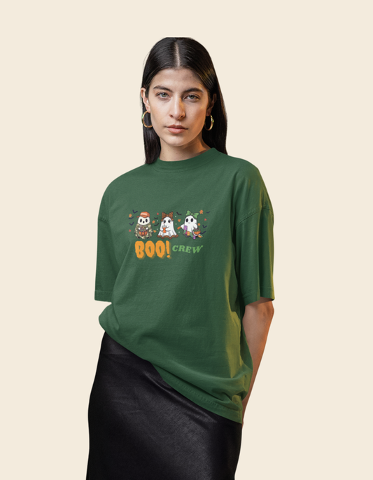 Cute Boo Halloween Unisex Oversized Classic T-Shirt