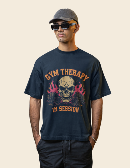 Halloween Gym Unisex Oversized Classic T-Shirt
