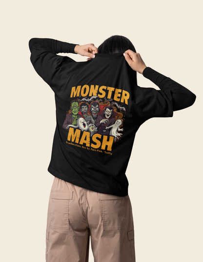 Halloween Monster Unisex Oversized Classic T-Shirt