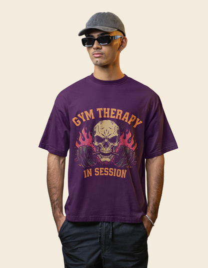 Halloween Gym Unisex Oversized Classic T-Shirt