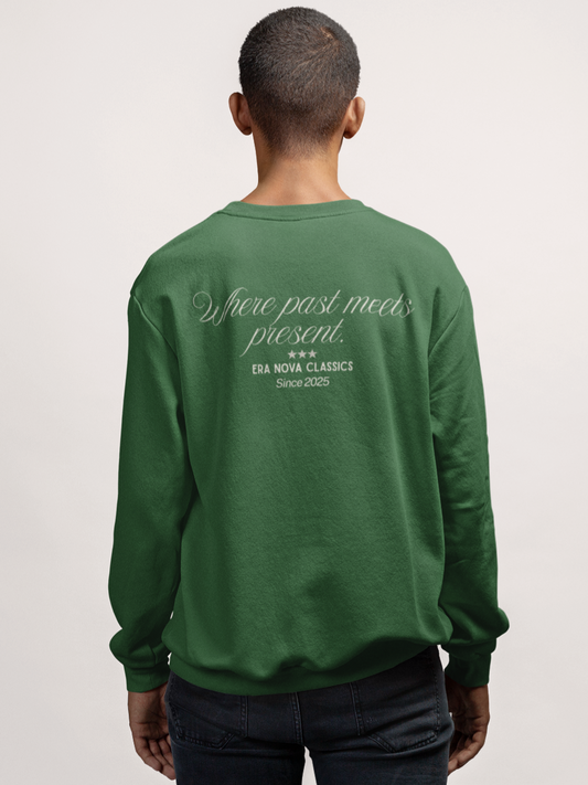 Green Classic Unisex Oversized Sweatshirt